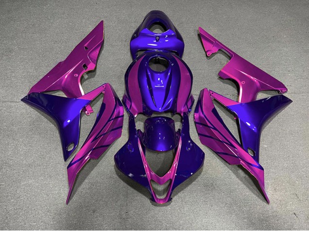2007-2008 Purple & Pink Honda CBR600RR Motorcycle Fairing 2007-2008 Purple & Pink Honda CBR600RR Motorcycle Fairing
