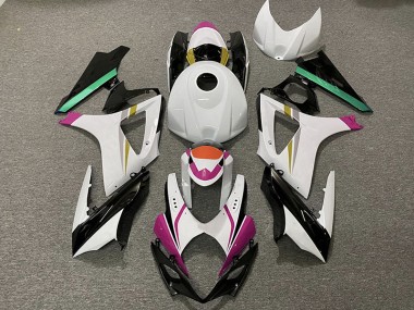 2007-2008 Race Colors 3 Suzuki GSXR 1000 Motorcycle Fairing