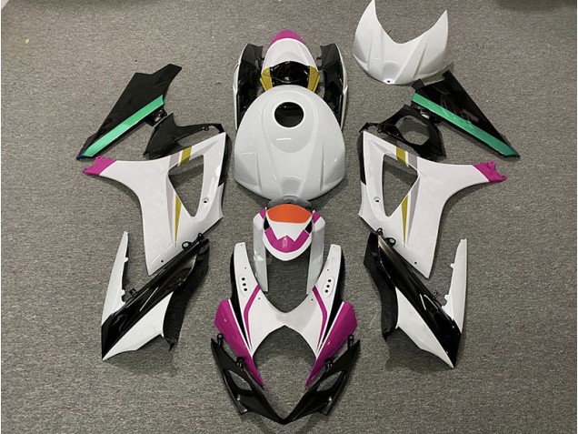 2007-2008 Race Colors 3 Suzuki GSXR 1000 Motorcycle Fairing 2007-2008 Race Colors 3 Suzuki GSXR 1000 Motorcycle Fairing