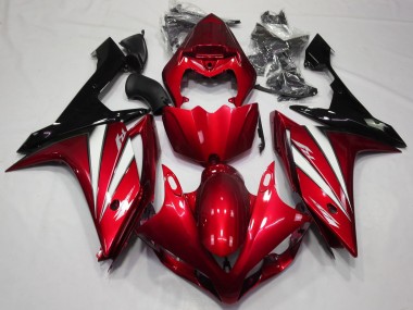 2007-2008 Red White and Black Yamaha R1 Motorcycle Fairing