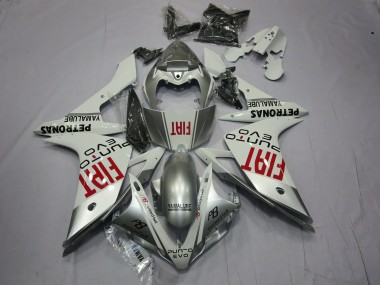 2007-2008 Silver Fiat Yamaha R1 Motorcycle Fairing