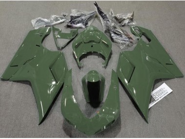2007-2014 Army Green Gloss Ducati Ducati 848 1098 1198 Motorcycle Fairing