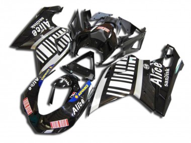 2007-2014 Black Alice Ducati Ducati 848 1098 1198 Motorcycle Fairing