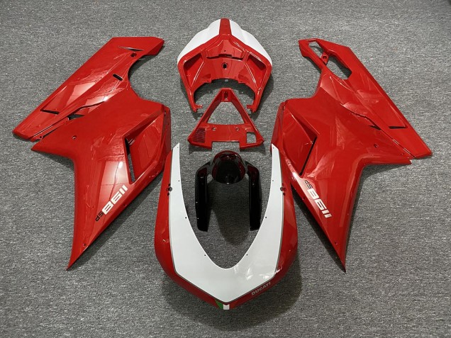 2007-2014 Gloss Red SP Ducati Ducati 848 1098 1198 Motorcycle Fairing 2007-2014 Gloss Red SP Ducati Ducati 848 1098 1198 Motorcycle Fairing
