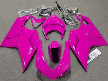 2007-2014 Plain Gloss Pink Ducati Ducati 848 1098 1198 Motorcycle Fairing