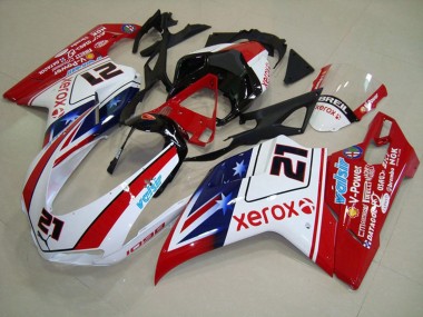 2007-2014 Star Xerox Ducati Ducati 848 1098 1198 Motorcycle Fairing