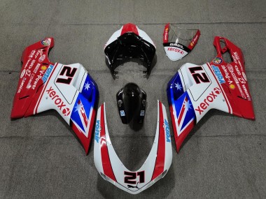 2007-2014 Xerox Ducati Ducati 848 1098 1198 Motorcycle Fairing
