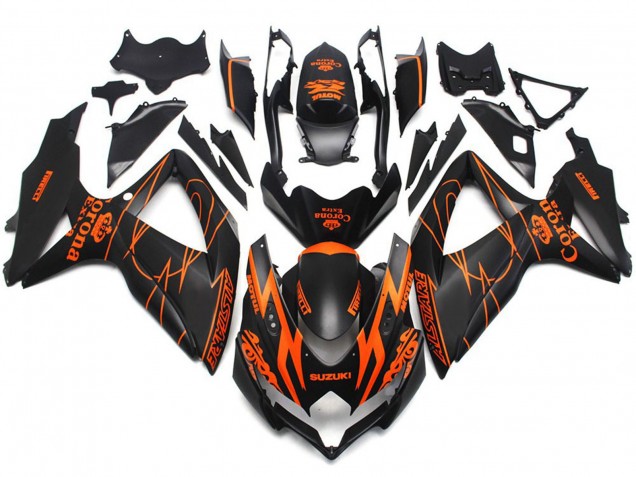 2008-2010 Custom Matte Corona Special Suzuki GSXR 600-750 Motorcycle Fairing 2008-2010 Custom Matte Corona Special Suzuki GSXR 600-750 Motorcycle Fairing