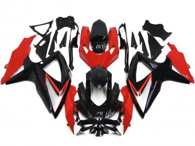2008-2010 Custom Red OEM Style Suzuki GSXR 600-750 Motorcycle Fairing