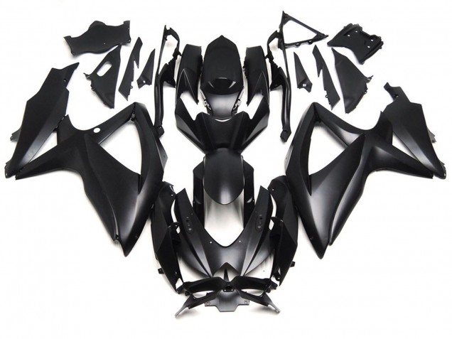 2008-2010 Deep Matte Black Suzuki GSXR 600-750 Motorcycle Fairing 2008-2010 Deep Matte Black Suzuki GSXR 600-750 Motorcycle Fairing