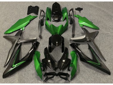 2008-2010 Gloss Green & Green R Suzuki GSXR 600-750 Motorcycle Fairing