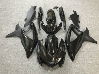 2008-2010 Gloss / Matte Black Suzuki GSXR 600-750 Motorcycle Fairing