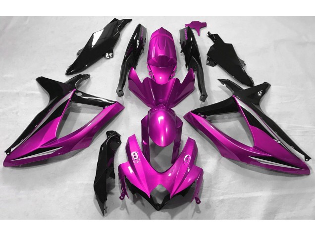 2008-2010 Gloss Pink Suzuki GSXR 600-750 Motorcycle Fairing 2008-2010 Gloss Pink Suzuki GSXR 600-750 Motorcycle Fairing