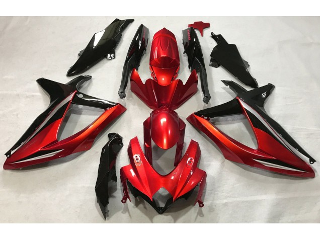 2008-2010 Gloss Red Suzuki GSXR 600-750 Motorcycle Fairing 2008-2010 Gloss Red Suzuki GSXR 600-750 Motorcycle Fairing