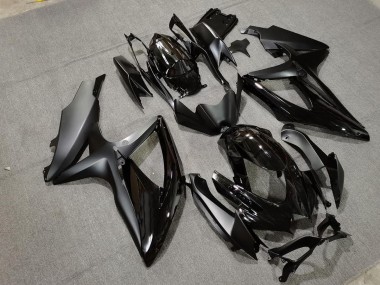 2008-2010 Matte Black Suzuki GSXR 600-750 Motorcycle Fairing
