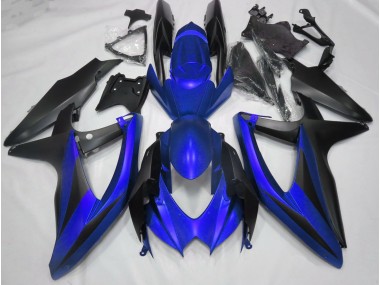 2008-2010 Matte Blue No R Suzuki GSXR 600-750 Motorcycle Fairing