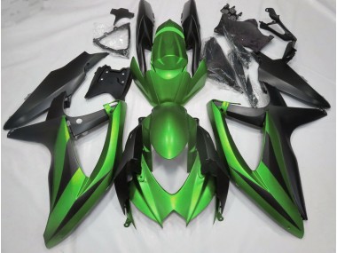 2008-2010 Matte Green No R Suzuki GSXR 600-750 Motorcycle Fairing