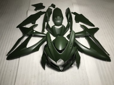 2008-2010 Matte Green Suzuki GSXR 600-750 Motorcycle Fairing