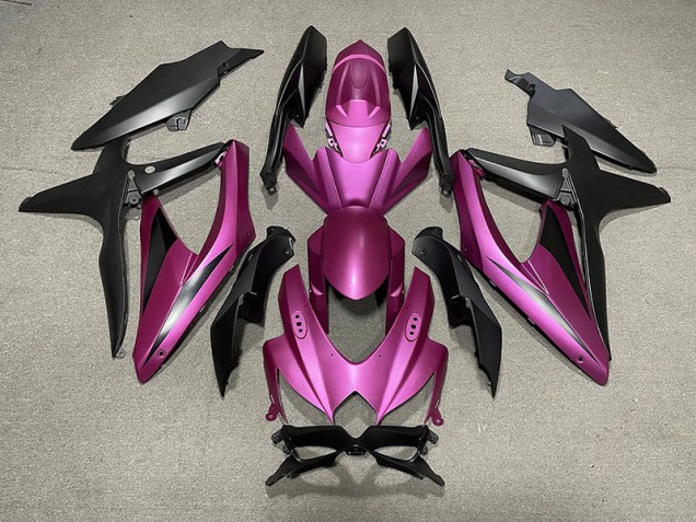 2008-2010 Matte Pink No R Suzuki GSXR 600-750 Motorcycle Fairing 2008-2010 Matte Pink No R Suzuki GSXR 600-750 Motorcycle Fairing