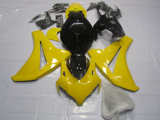 2008-2011 Clear Yellow and Black Honda CBR1000RR Motorcycle Fairing 2008-2011 Clear Yellow and Black Honda CBR1000RR Motorcycle Fairing
