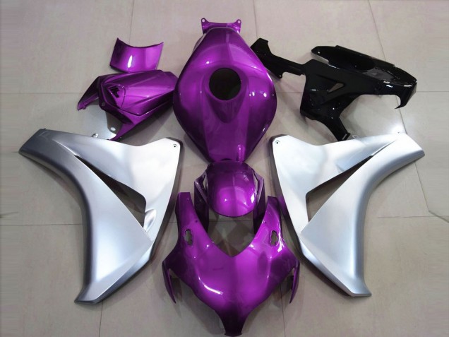 2008-2011 Gloss Pink and Silver Honda CBR1000RR Motorcycle Fairing 2008-2011 Gloss Pink and Silver Honda CBR1000RR Motorcycle Fairing