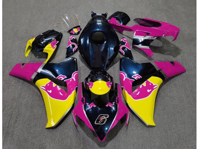 2008-2011 Pink Bull Honda CBR1000RR Motorcycle Fairing 2008-2011 Pink Bull Honda CBR1000RR Motorcycle Fairing