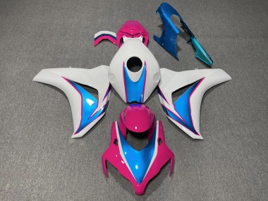 2008-2011 Pink and Blue Gloss Honda CBR1000RR Motorcycle Fairing