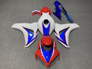 2008-2011 Red and Blue Gloss Honda CBR1000RR Motorcycle Fairing