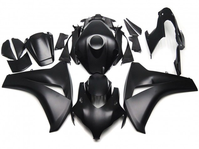 2008-2011 Slick Matte Black Honda CBR1000RR Motorcycle Fairing 2008-2011 Slick Matte Black Honda CBR1000RR Motorcycle Fairing