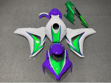2008-2011 The Joker Green and Purple Gloss Honda CBR1000RR Motorcycle Fairing