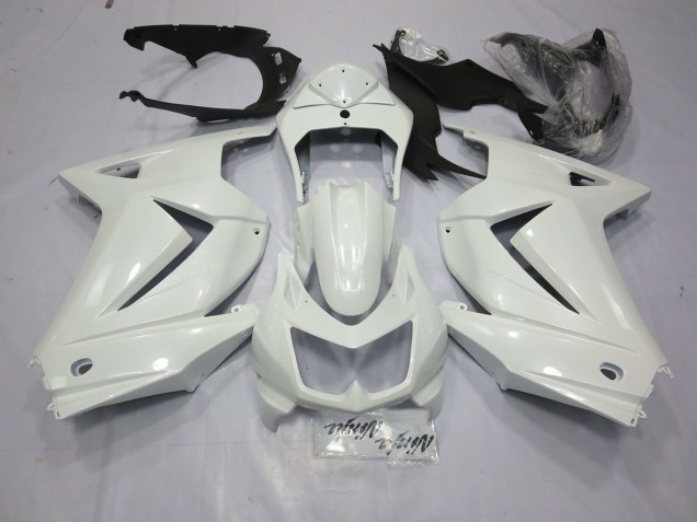 2008-2012 Gloss White Kawasaki Ninja 250 Motorcycle Fairing