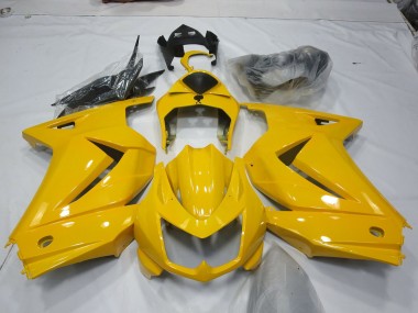 2008-2012 Yellow Kawasaki Ninja 250 Motorcycle Fairing