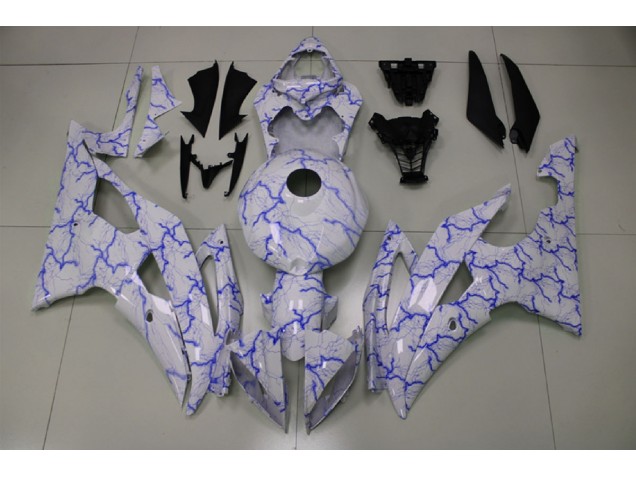 2008-2016 Blue Lighting Yamaha R6 Motorcycle Fairing 2008-2016 Blue Lighting Yamaha R6 Motorcycle Fairing