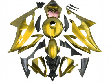 2008-2016 Deep Yellow Yamaha R6 Motorcycle Fairing