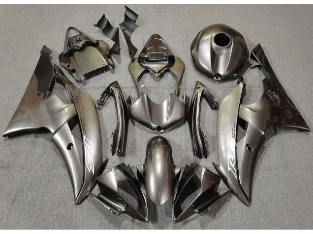 2008-2016 Liquid Silver Yamaha R6 Motorcycle Fairing 2008-2016 Liquid Silver Yamaha R6 Motorcycle Fairing