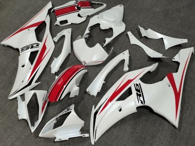 2008-2016 Pearl White Custom Yamaha R6 Motorcycle Fairing