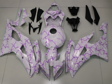 2008-2016 Purple Lighting Yamaha R6 Motorcycle Fairing