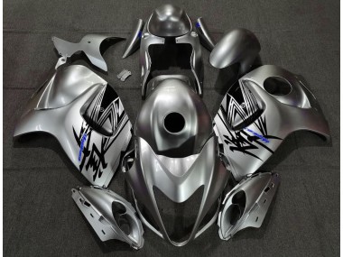 2008-2020 Liquid Silver & Blue Suzuki GSXR 1300 Hayabusa Motorcycle Fairing