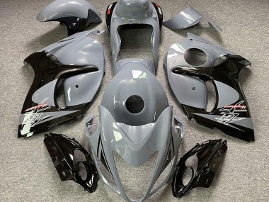 2008-2020 Nardo Grey & Black Suzuki GSXR 1300 Hayabusa Motorcycle Fairing