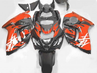 2008-2020 Orange and Grey Suzuki GSXR 1300 Hayabusa Motorcycle Fairing