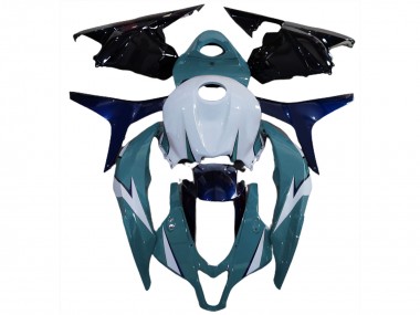 2009-2012 Gloss Light Blue and Blue Honda CBR600RR Motorcycle Fairing