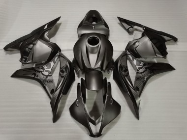 2009-2012 Matte Black Custom Design Honda CBR600RR Motorcycle Fairing