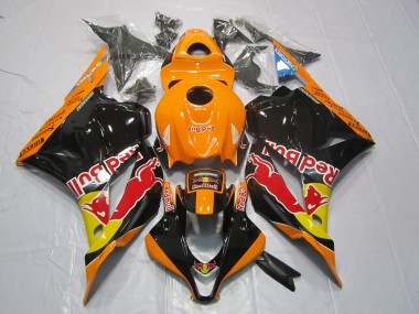 2009-2012 Orange Red Bull Honda CBR600RR Motorcycle Fairing