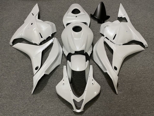2009-2012 Pearl White Honda CBR600RR Motorcycle Fairing 2009-2012 Pearl White Honda CBR600RR Motorcycle Fairing