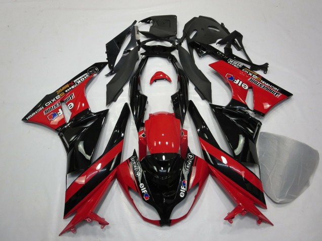 2009-2012 Red Black Kawasaki ZX6R Motorcycle Fairing 2009-2012 Red Black Kawasaki ZX6R Motorcycle Fairing