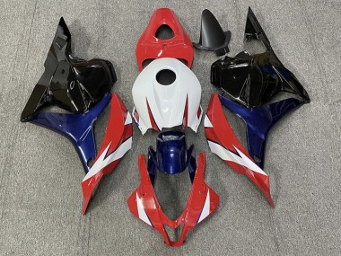 2009-2012 Red and White Honda CBR600RR Motorcycle Fairing