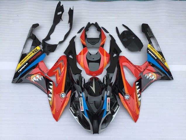 2009-2014 Alien Blue and White BMW S1000RR Motorcycle Fairing 2009-2014 Alien Blue and White BMW S1000RR Motorcycle Fairing