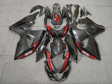 2009-2016 Carbon Fiber Red Suzuki GSXR 1000 Motorcycle Fairing