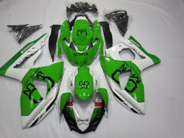 2009-2016 Green Go Fun Suzuki GSXR 1000 Motorcycle Fairing 2009-2016 Green Go Fun Suzuki GSXR 1000 Motorcycle Fairing