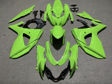 2009-2016 High Gloss Green Suzuki GSXR 1000 Motorcycle Fairing